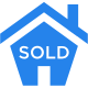 House sold outline image